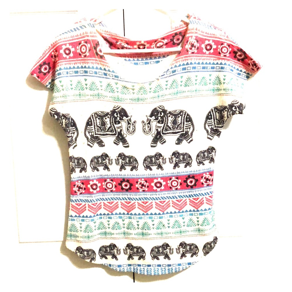 tribal pattern top
